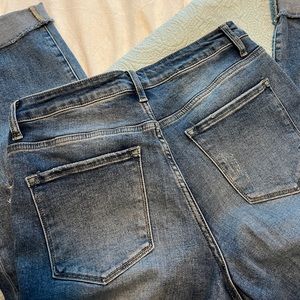 Womens Vervet Blue Jeans